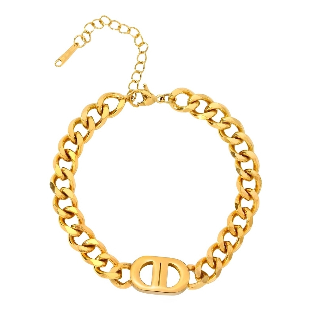 18K gold plated Stainless steel bracelet